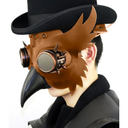 KinkHarness Masque STEAMPUNK Hibou